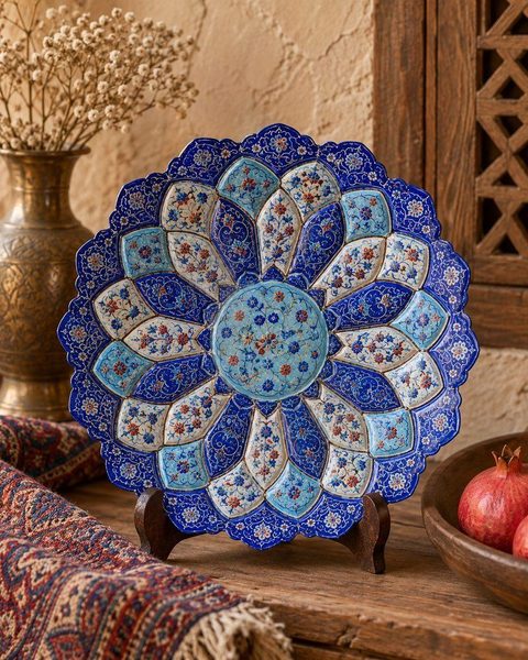 بشقاب میناکاری